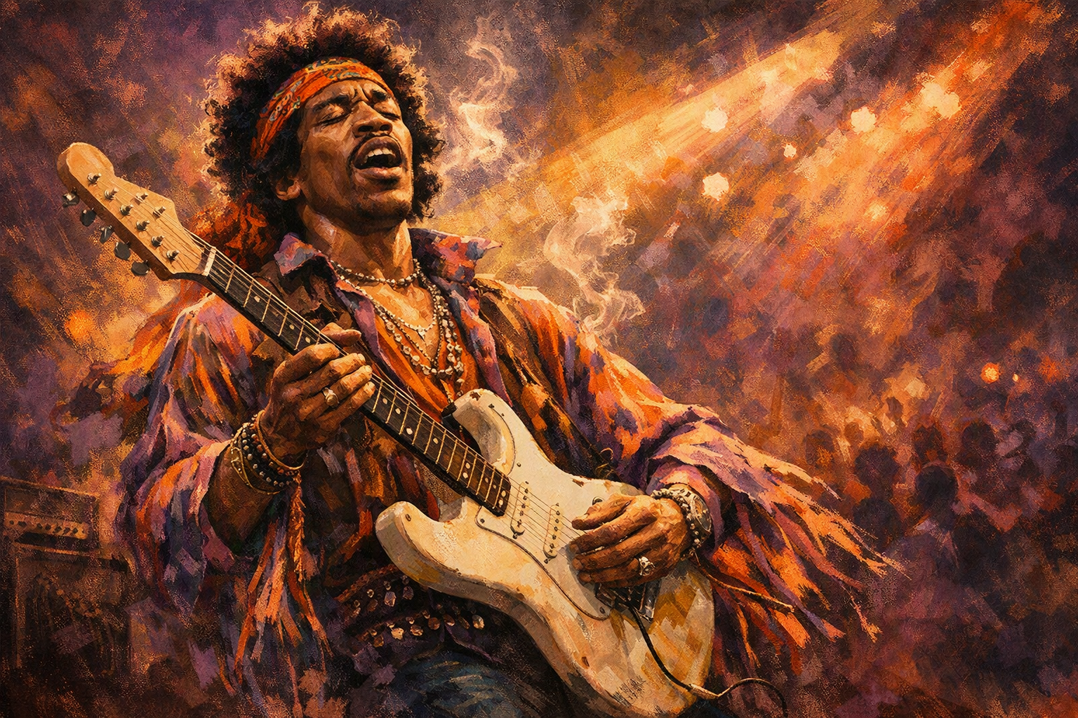 Clases de guitarra electrica Jimmy Hendrix