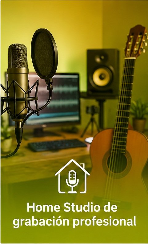 Home Studio grabacion profesional en Clases de GUitarra Dos Hermanas