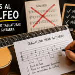 Adiós al solfeo cómo leer tablaturas para guitarra